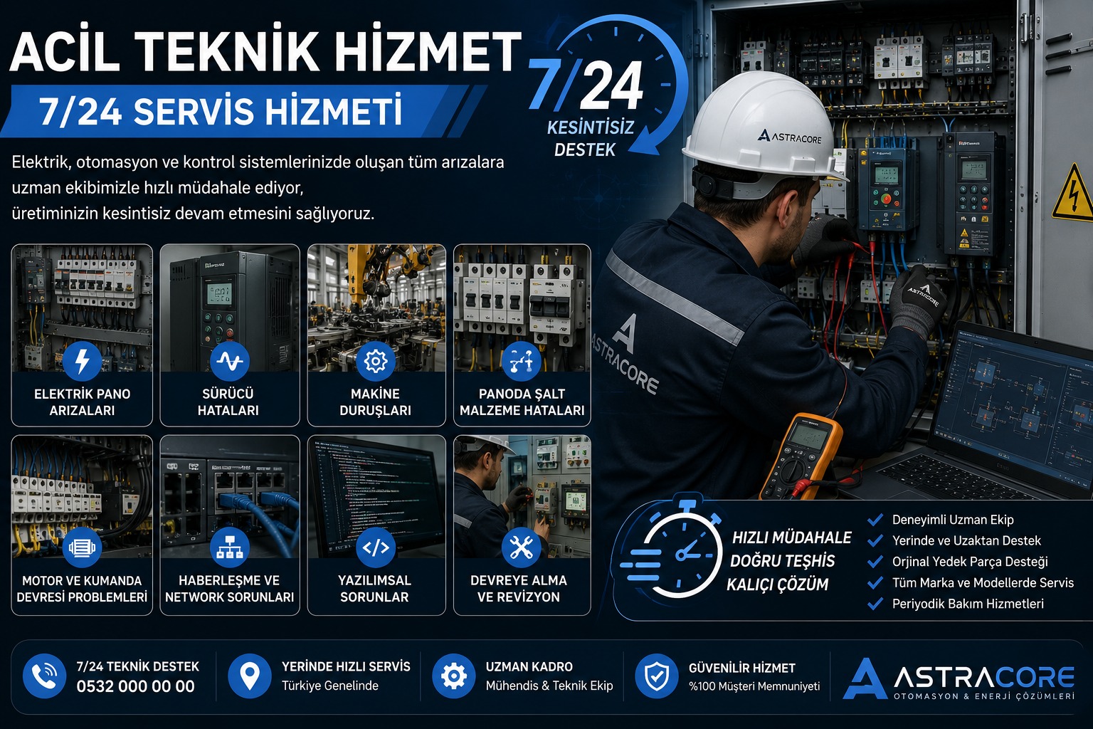 Acil Teknik Servis Hizmeti